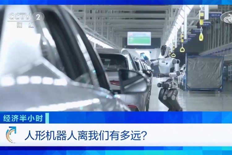中央电视台《经济半小时》栏目对1XBET国际机器人的专题报道